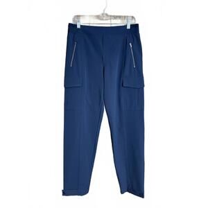 Athleta Endless High Rise Cargo Pant in navy blue size 10